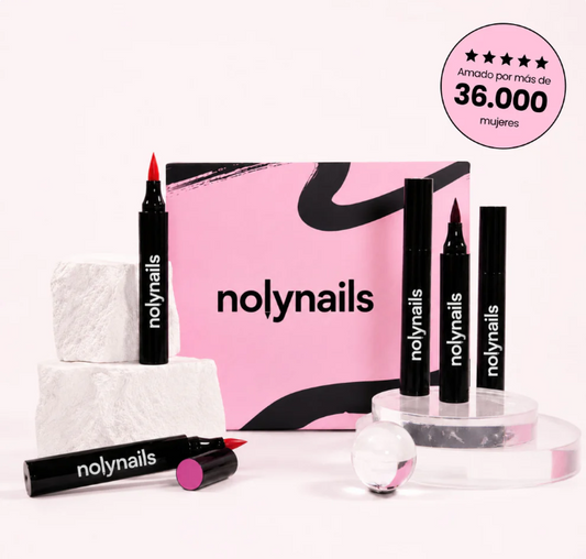 Caja x 5 esmaltes en rotulador